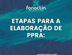 Etapas para a elaboração de PPRA